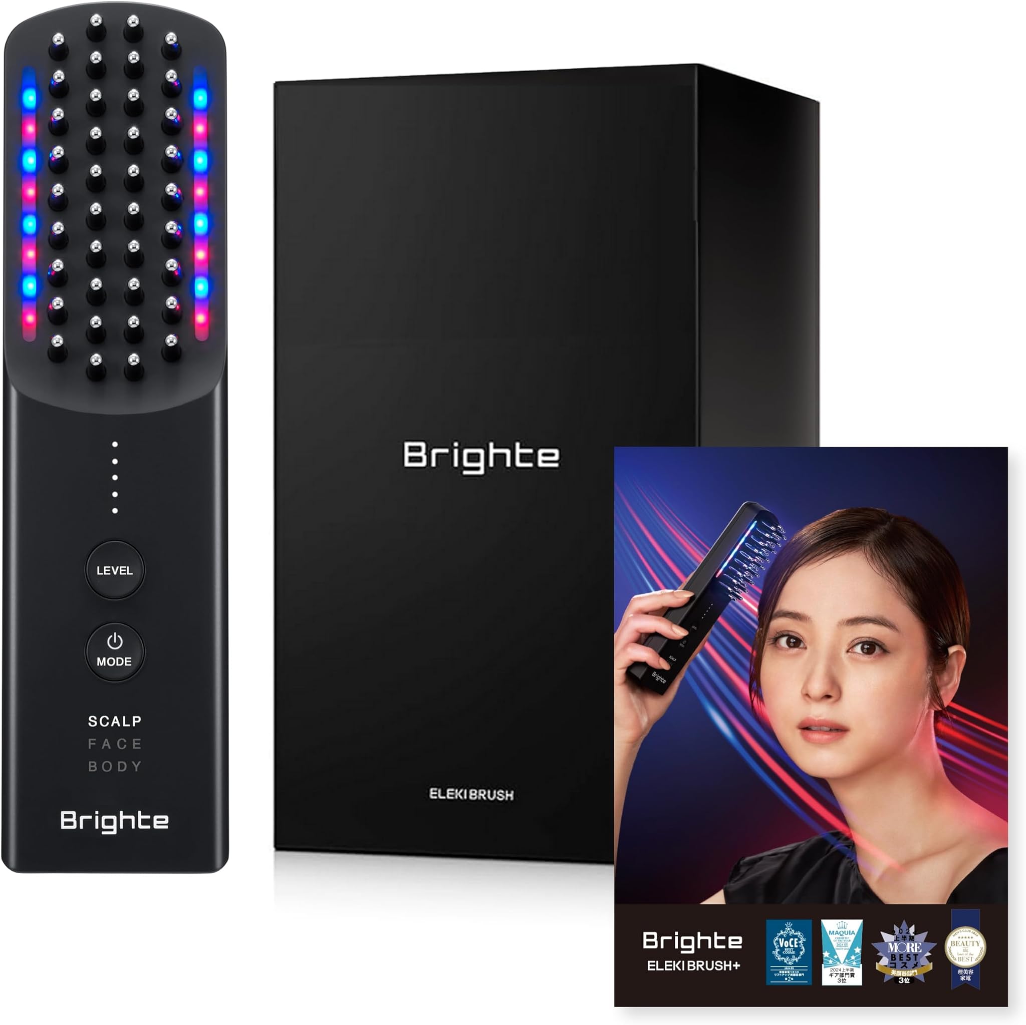 お風呂で使える美顔器Brighte ELEKI BRUSH+(BS-A010)の口コミは？EMS